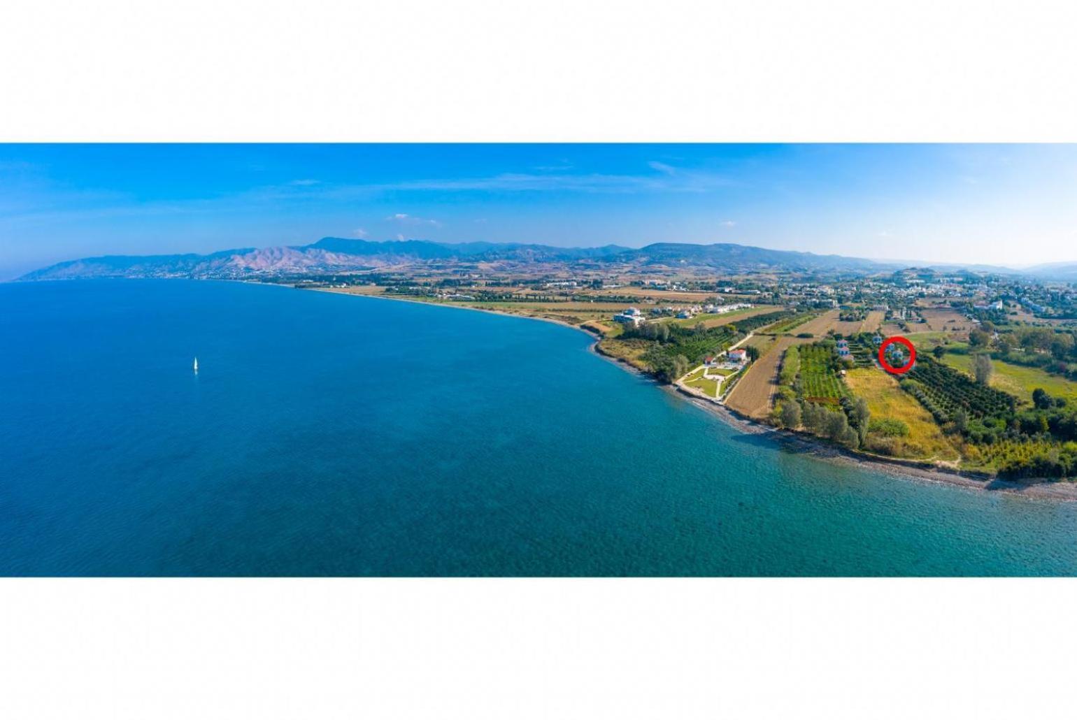 Sun Beach Villa Tria Polis Ngoại thất bức ảnh