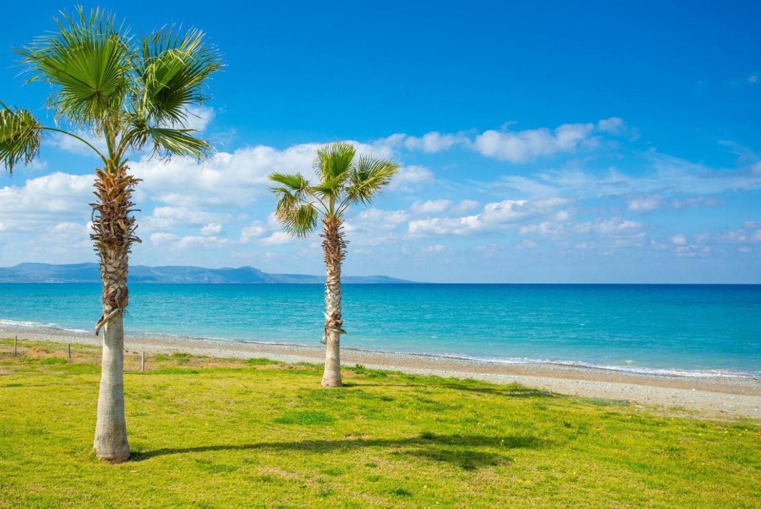 Sun Beach Villa Tria Polis Ngoại thất bức ảnh